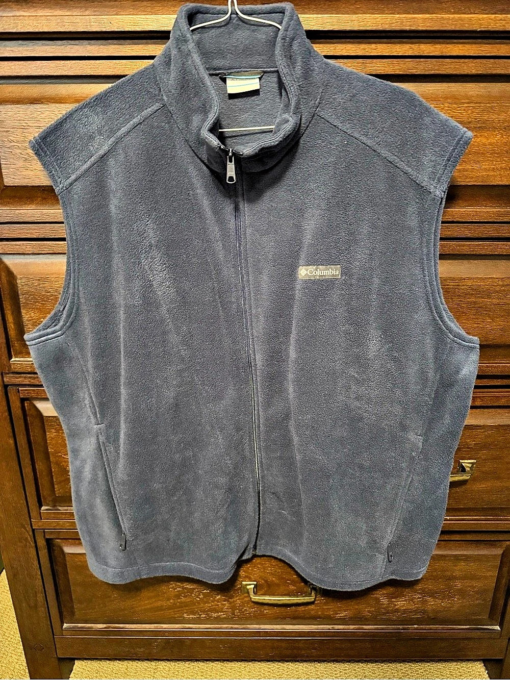 Columbia Men's Fleece Vest Navy XXL